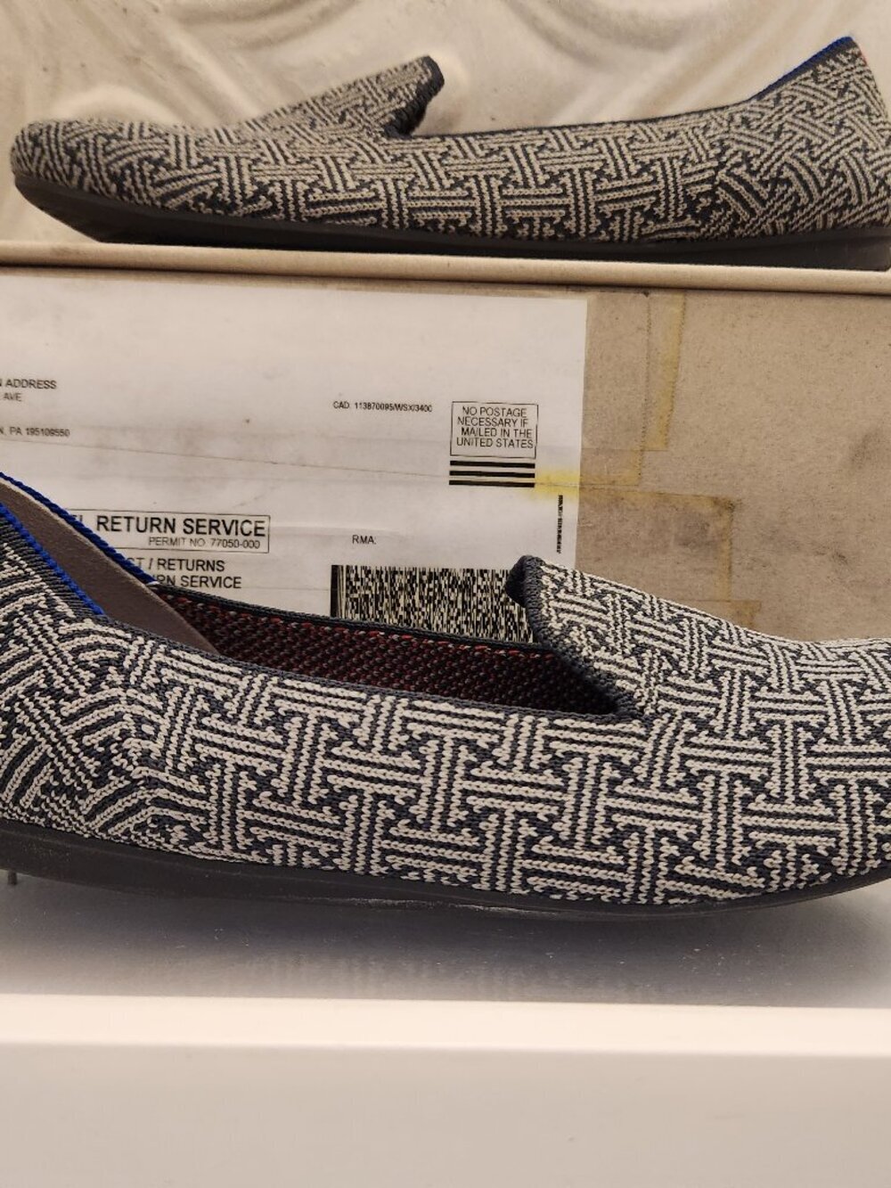 Rothy's Loafers. NIB. Customer return. Size 7.5. Model 003-154